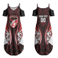 Counties Manukau 2026 Rugby Custom Couples Matching Summer Maxi Dress and Hawaiian Shirt NZ Maori Silver Fern LT14 - Polynesian Pride