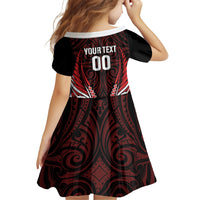 Counties Manukau 2026 Rugby Custom Family Matching Off Shoulder Maxi Dress and Hawaiian Shirt NZ Maori Silver Fern