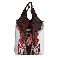 Counties Manukau 2026 Rugby Custom Grocery Bag NZ Maori Silver Fern LT14 - Polynesian Pride
