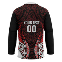Counties Manukau 2026 Rugby Custom Hockey Jersey NZ Maori Silver Fern