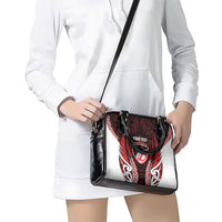 Counties Manukau 2026 Rugby Custom Shoulder Handbag NZ Maori Silver Fern LT14 - Polynesian Pride
