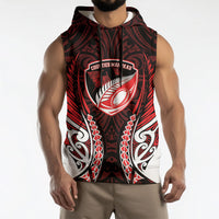 Counties Manukau 2026 Rugby Custom Sleeveless Hoodie NZ Maori Silver Fern