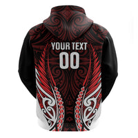 Counties Manukau 2026 Rugby Custom Zip Hoodie NZ Maori Silver Fern