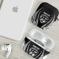 Hawke's Bay 2026 Rugby Custom AirPods Case NZ Maori Silver Fern LT14 - Polynesian Pride
