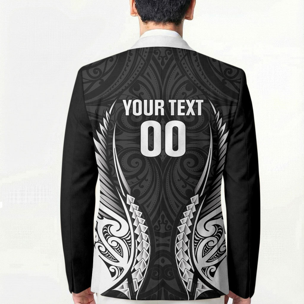 Hawke's Bay 2026 Rugby Custom Blazer NZ Maori Silver Fern LT14 - Polynesian Pride
