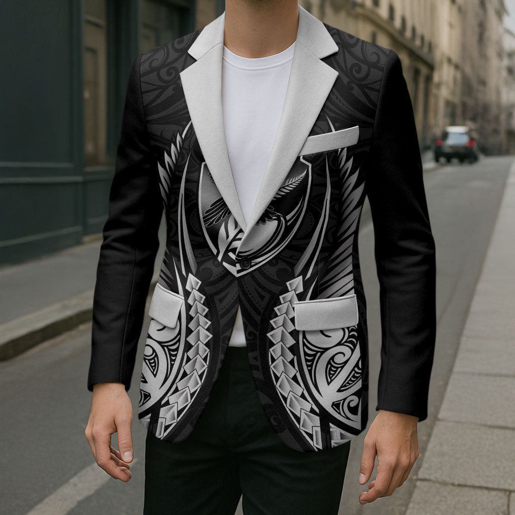 Hawke's Bay 2026 Rugby Custom Blazer NZ Maori Silver Fern LT14 - Polynesian Pride