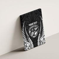 Hawke's Bay 2026 Rugby Custom Canvas Wall Art NZ Maori Silver Fern