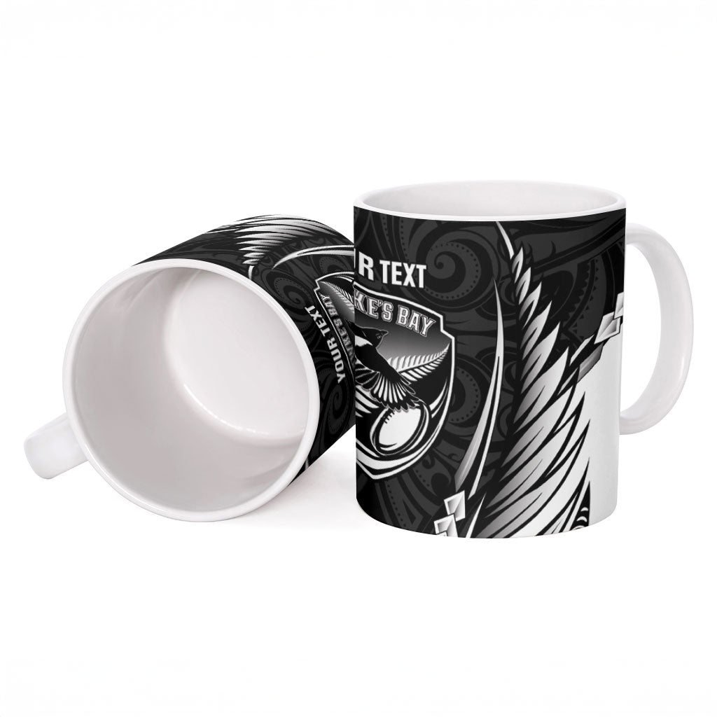 Hawke's Bay 2026 Rugby Custom Ceramic Mug NZ Maori Silver Fern LT14 - Polynesian Pride