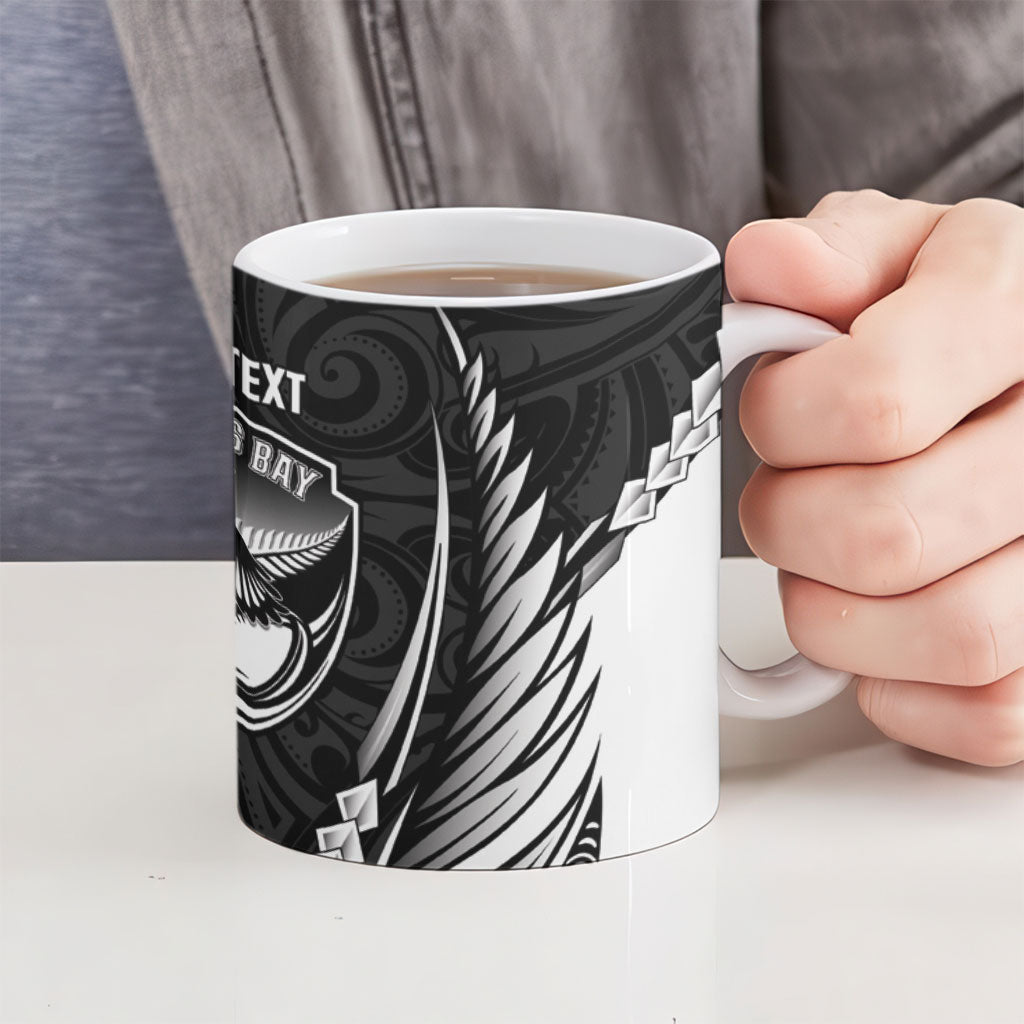 Hawke's Bay 2026 Rugby Custom Ceramic Mug NZ Maori Silver Fern LT14 - Polynesian Pride