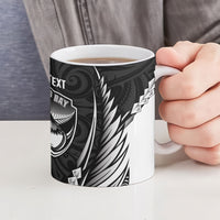 Hawke's Bay 2026 Rugby Custom Ceramic Mug NZ Maori Silver Fern LT14 - Polynesian Pride