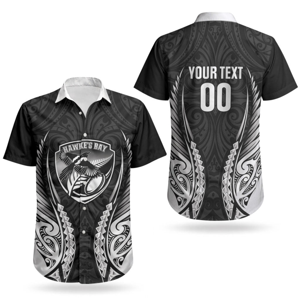 Hawke's Bay 2026 Rugby Custom Couples Matching Summer Maxi Dress and Hawaiian Shirt NZ Maori Silver Fern LT14 - Polynesian Pride