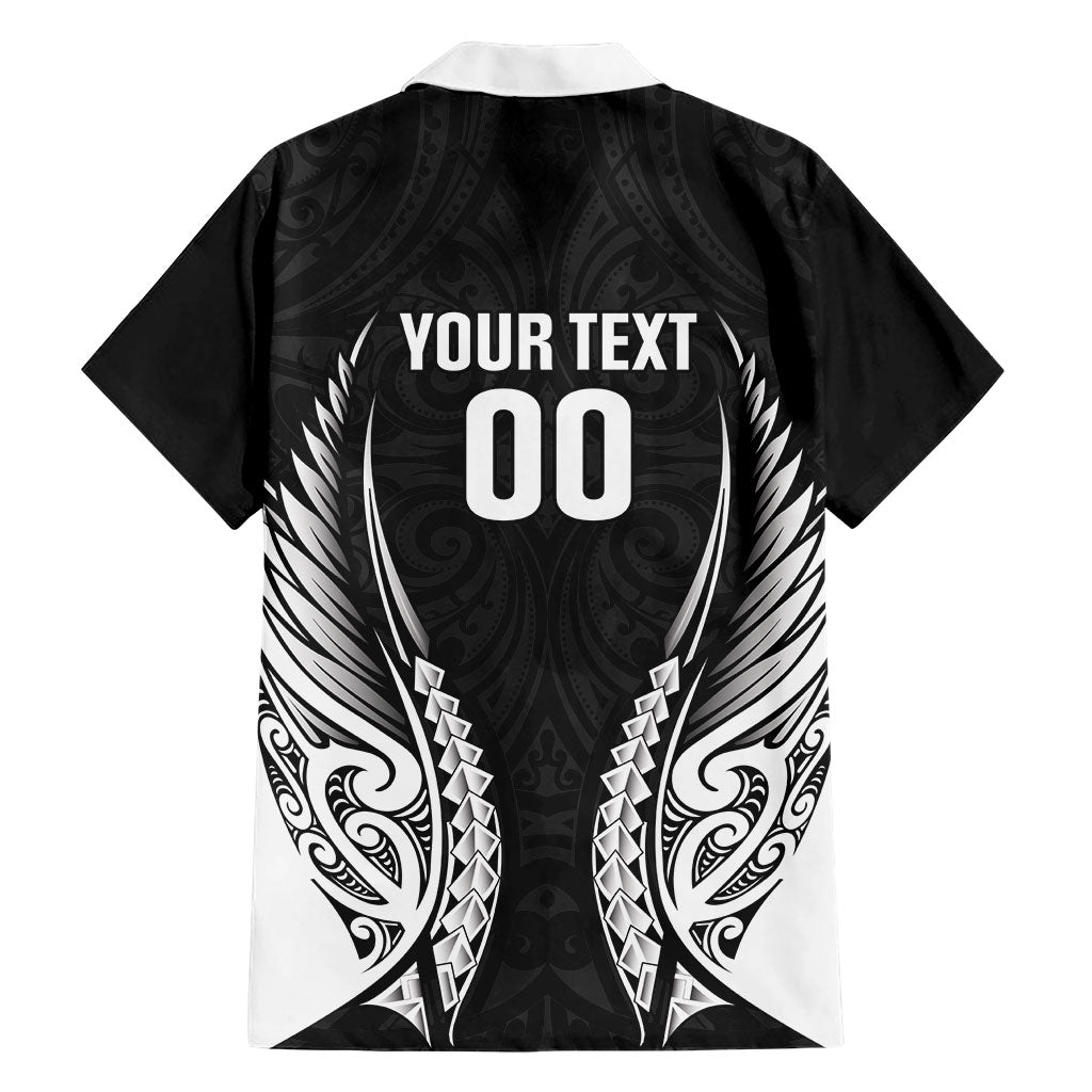 Hawke's Bay 2026 Rugby Custom Family Matching Summer Maxi Dress and Hawaiian Shirt NZ Maori Silver Fern