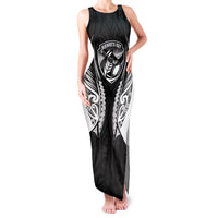Hawke's Bay 2026 Rugby Custom Family Matching Tank Maxi Dress and Hawaiian Shirt NZ Maori Silver Fern