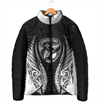 Hawke's Bay 2026 Rugby Custom Padded Jacket NZ Maori Silver Fern LT14 - Polynesian Pride