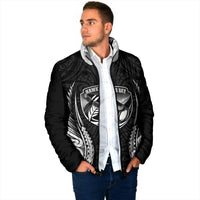 Hawke's Bay 2026 Rugby Custom Padded Jacket NZ Maori Silver Fern LT14 - Polynesian Pride