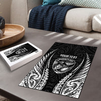 Hawke's Bay 2026 Rugby Custom Puzzle NZ Maori Silver Fern LT14 - Polynesian Pride