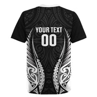 Hawke's Bay 2026 Rugby Custom Rugby Jersey NZ Maori Silver Fern LT14 - Polynesian Pride