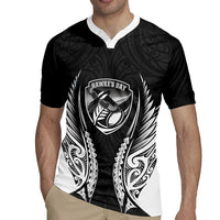Hawke's Bay 2026 Rugby Custom Rugby Jersey NZ Maori Silver Fern LT14 - Polynesian Pride
