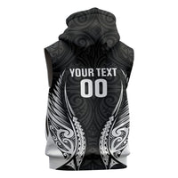 Hawke's Bay 2026 Rugby Custom Sleeveless Hoodie NZ Maori Silver Fern
