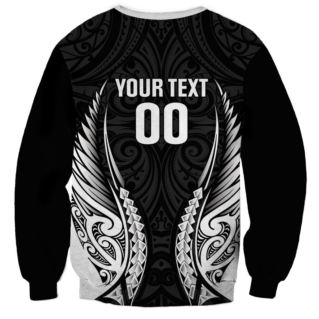 Hawke's Bay 2026 Rugby Custom Sweatshirt NZ Maori Silver Fern LT14 - Polynesian Pride