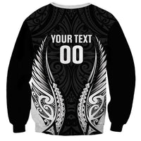 Hawke's Bay 2026 Rugby Custom Sweatshirt NZ Maori Silver Fern LT14 - Polynesian Pride