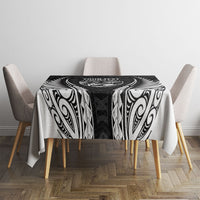 Hawke's Bay 2026 Rugby Custom Tablecloth NZ Maori Silver Fern