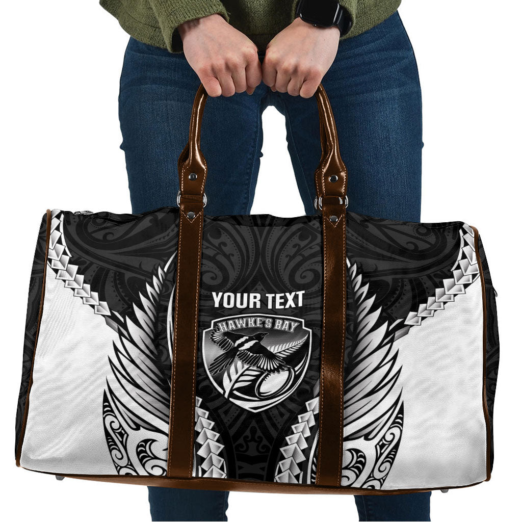 Hawke's Bay 2026 Rugby Custom Travel Bag NZ Maori Silver Fern