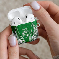 Manawatu 2026 Rugby Custom AirPods Case NZ Maori Silver Fern