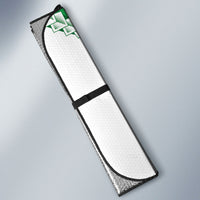 Manawatu 2026 Rugby Custom Auto Sun Shade NZ Maori Silver Fern LT14 - Polynesian Pride