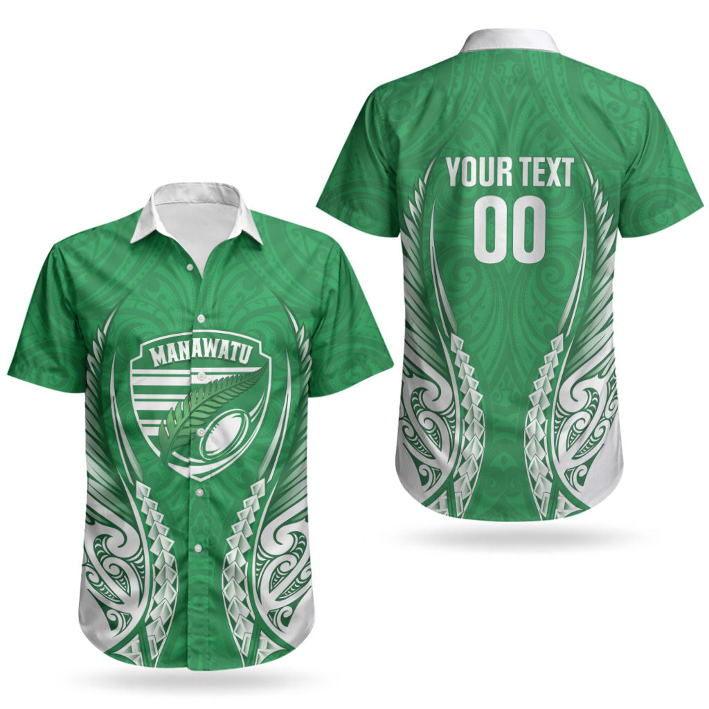 Manawatu 2026 Rugby Custom Couples Matching Summer Maxi Dress and Hawaiian Shirt NZ Maori Silver Fern LT14 - Polynesian Pride