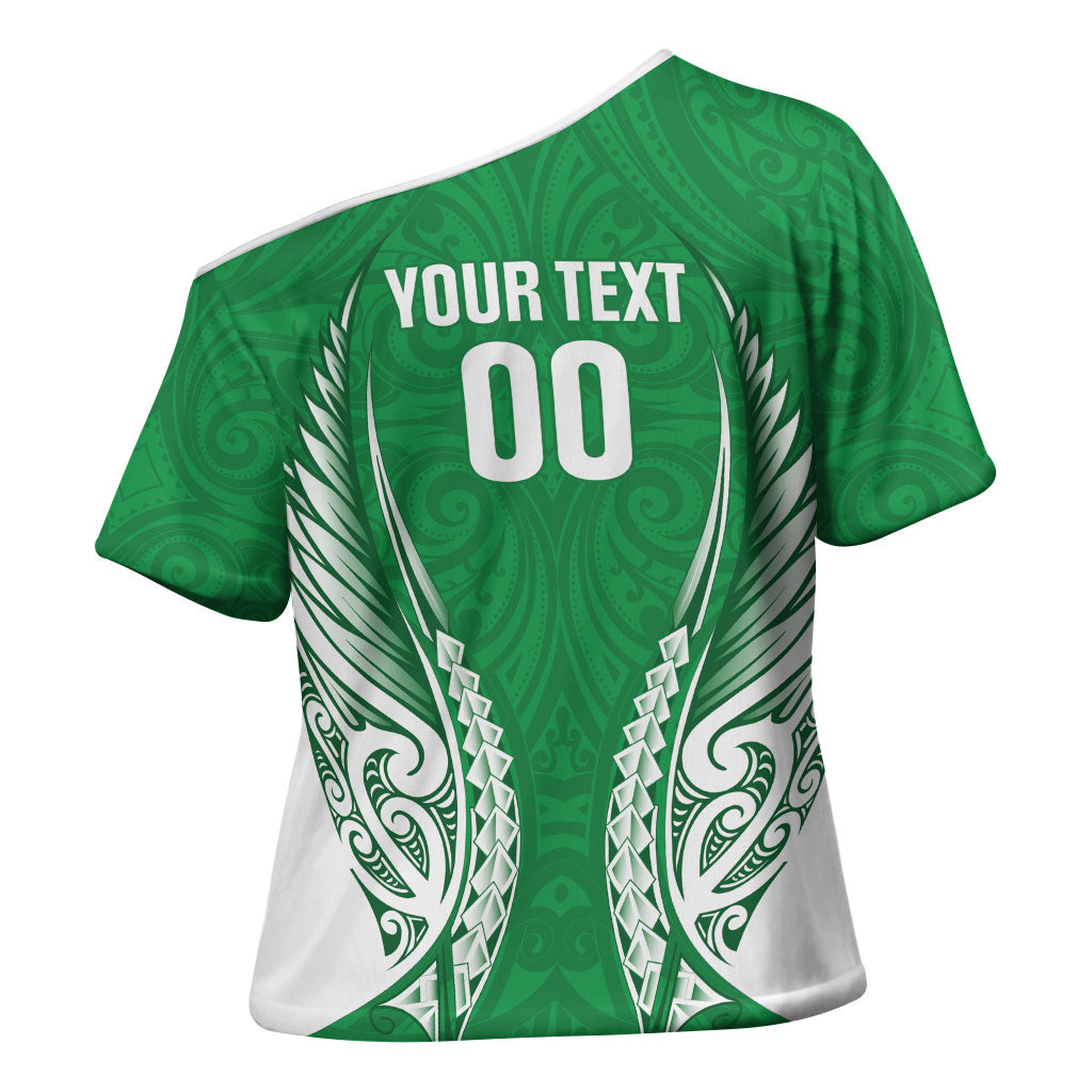 Manawatu 2026 Rugby Custom Cross Shoulder Shirt NZ Maori Silver Fern
