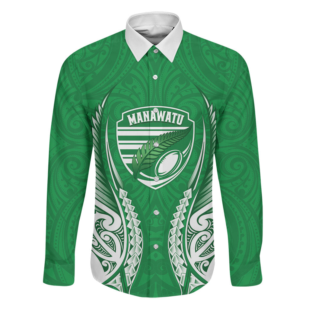 Manawatu 2026 Rugby Custom Family Matching Puletasi and Hawaiian Shirt NZ Maori Silver Fern