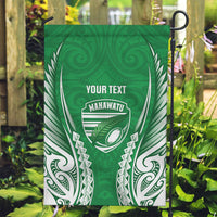 Manawatu 2026 Rugby Custom Garden Flag NZ Maori Silver Fern