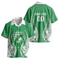 Manawatu 2026 Rugby Custom Kid Hawaiian Shirt NZ Maori Silver Fern LT14 - Polynesian Pride