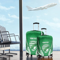 Manawatu 2026 Rugby Custom Luggage Cover NZ Maori Silver Fern