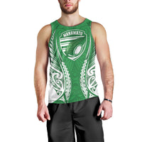 Manawatu 2026 Rugby Custom Men Tank Top NZ Maori Silver Fern