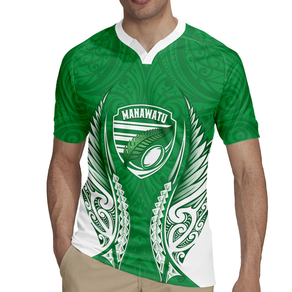 Manawatu 2026 Rugby Custom Rugby Jersey NZ Maori Silver Fern