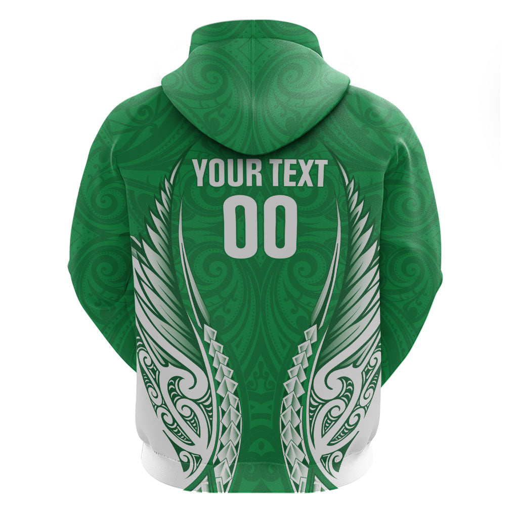 Manawatu 2026 Rugby Custom Zip Hoodie NZ Maori Silver Fern