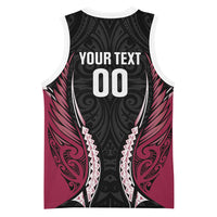 North Harbour 2026 Rugby Custom Basketball Jersey NZ Maori Silver Fern LT14 - Polynesian Pride