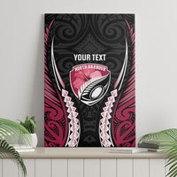 North Harbour 2026 Rugby Custom Canvas Wall Art NZ Maori Silver Fern LT14 - Polynesian Pride