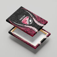 North Harbour 2026 Rugby Custom Canvas Wall Art NZ Maori Silver Fern LT14 - Polynesian Pride