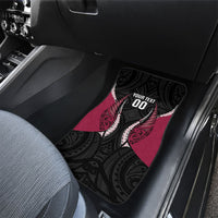 North Harbour 2026 Rugby Custom Car Mats NZ Maori Silver Fern LT14 - Polynesian Pride