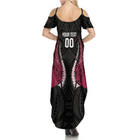 North Harbour 2026 Rugby Custom Family Matching Summer Maxi Dress and Hawaiian Shirt NZ Maori Silver Fern