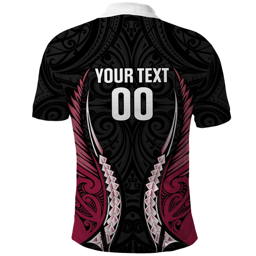North Harbour 2026 Rugby Custom Polo Shirt NZ Maori Silver Fern