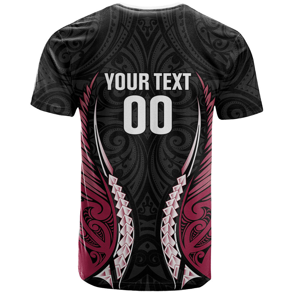 North Harbour 2026 Rugby Custom T Shirt NZ Maori Silver Fern