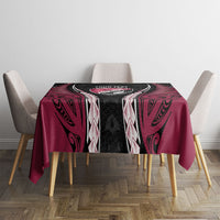 North Harbour 2026 Rugby Custom Tablecloth NZ Maori Silver Fern