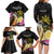 Kadayawan Philippines Family Matching Long Sleeve Bodycon Dress and Hawaiian Shirt Filipino Eagle Happy 39th Anniversary