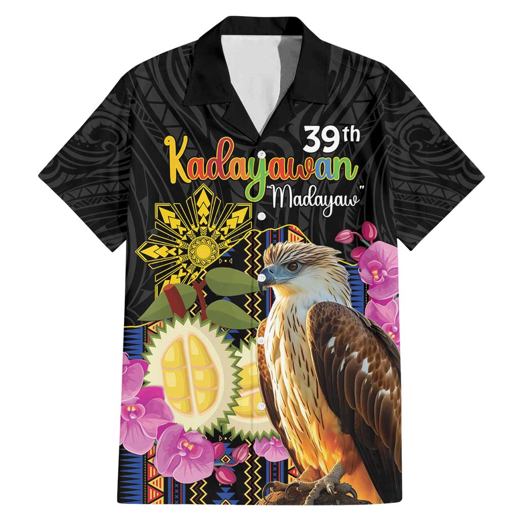 Kadayawan Philippines Family Matching Mermaid Dress and Hawaiian Shirt Filipino Eagle Happy 39th Anniversary