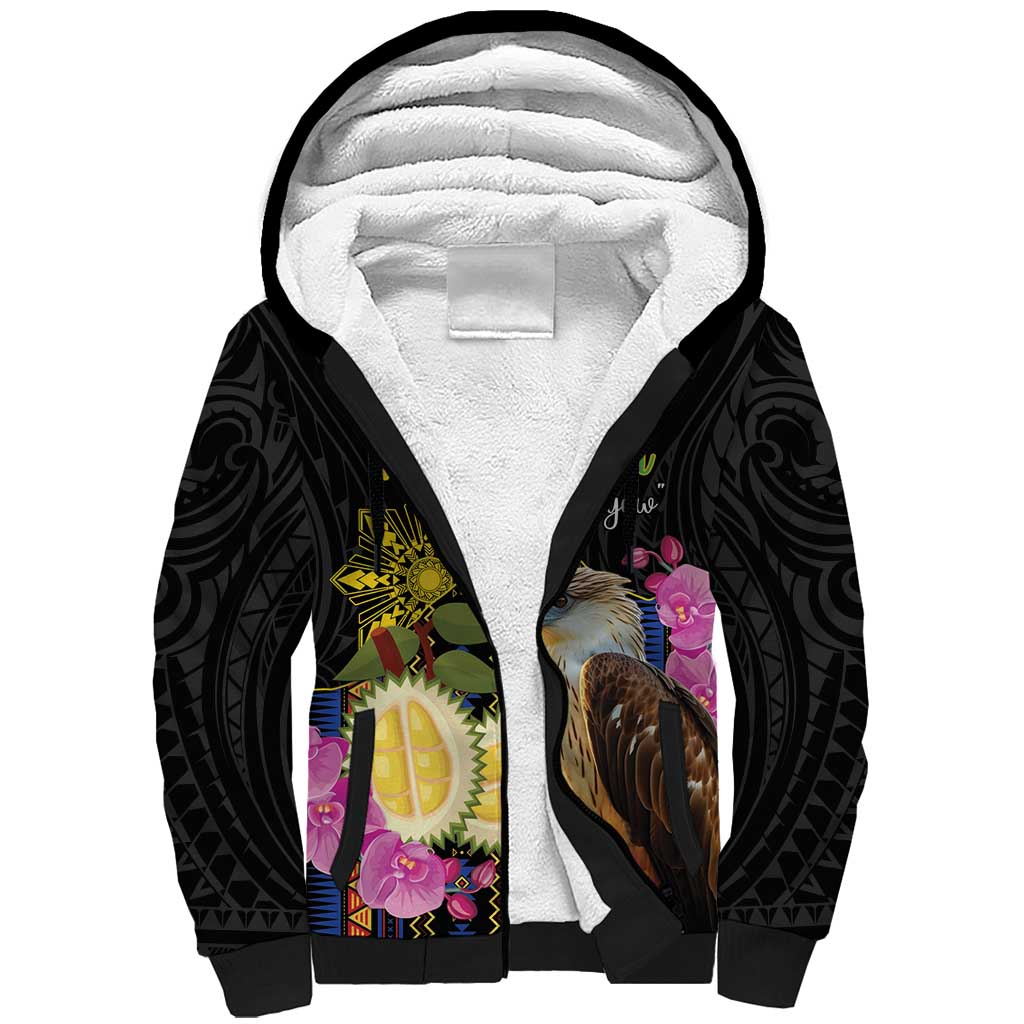 Kadayawan Philippines Sherpa Hoodie Filipino Eagle Happy 39th Anniversary