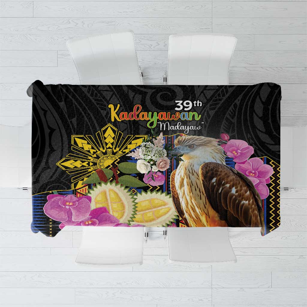 Kadayawan Philippines Tablecloth Filipino Eagle Happy 39th Anniversary